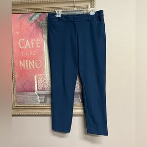 White House Black Market The Slim Ankle Navy Dress Pants